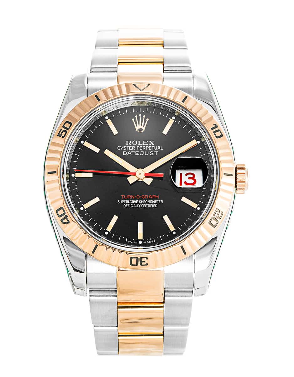 Pre Owned Rolex Turn O Graph 116261 Watch Watchfinder Co